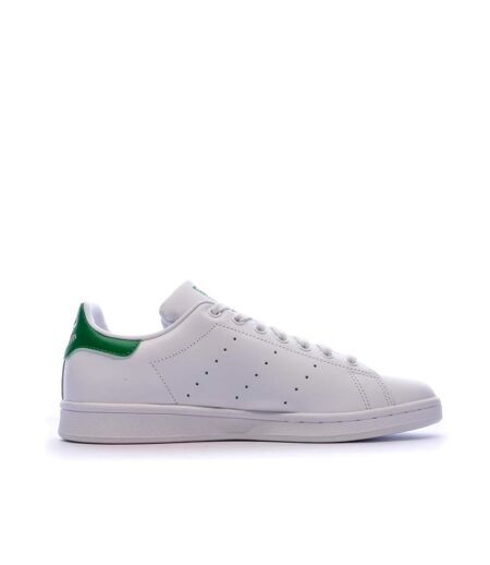 Baskets stan smith blanches/vertes mixte adidas m20324