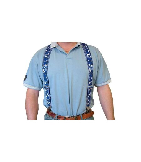 Heavy-duty Braces 50mm Wide Blue One Size Blue Faithfull