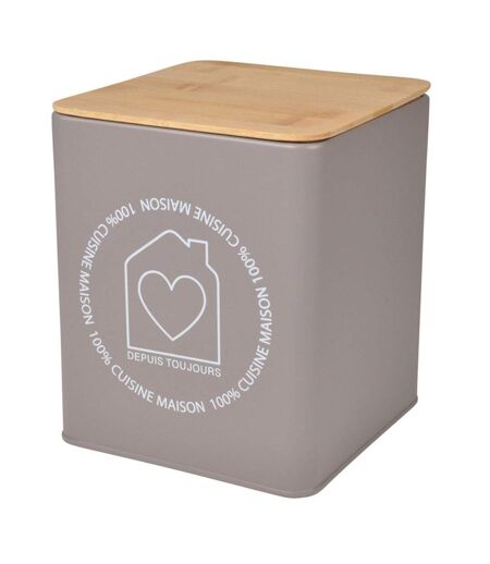 Boîte de Conservation Graphic 16cm Taupe