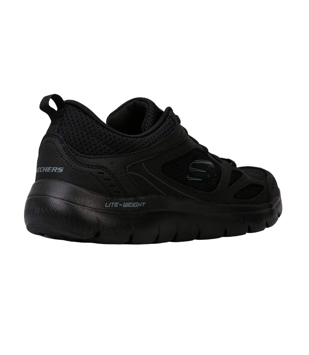 Mens Summits South Rim Trainers Black Skechers-2