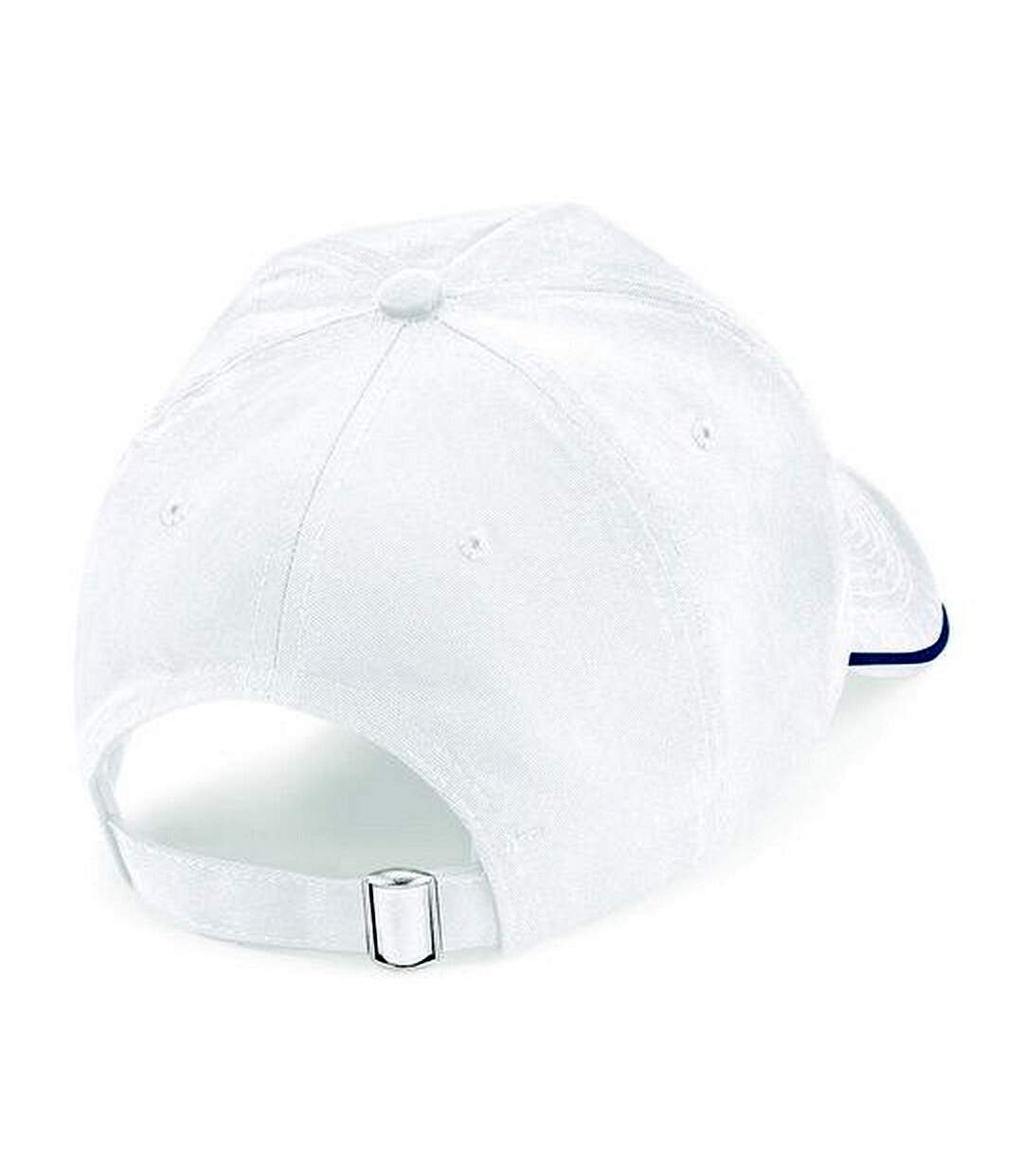 Casquette authentic unisexe blanc/bleu marine Beechfield