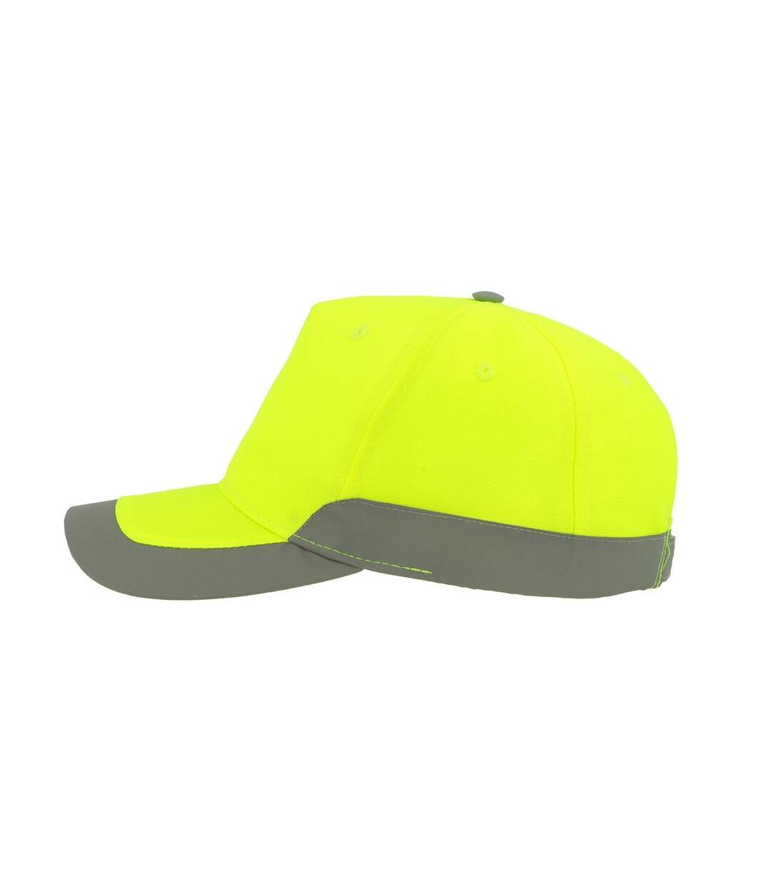 Casquette Réflechissante Helpy Mixte Jaune Fluo Atlantis-3