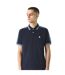 Mens Paisley Regular Polo Shirt Navy Pretty Green-3