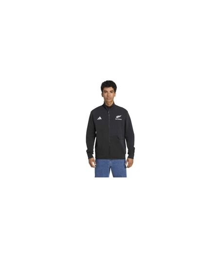 Mens Anthem New Zealand All Blacks Track Jacket Black Adidas