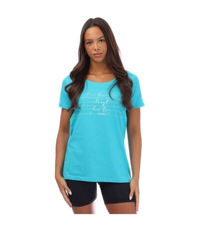 Womens/ladies Filandra Iii T-shirt Blue Regatta