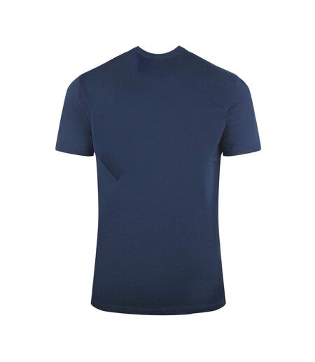 T-shirt Motif/style Contour Du Logo Homme Bleu Sombre Diesel