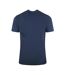 T-shirt Motif/style Contour Du Logo Homme Bleu Sombre Diesel-2