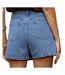 Jupe short bleu femme oraije stella-2