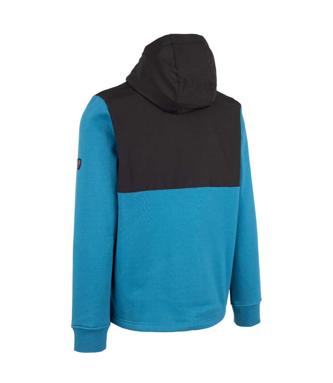 Mens critch drawcord full zip hoodie bondi blue Trespass-2