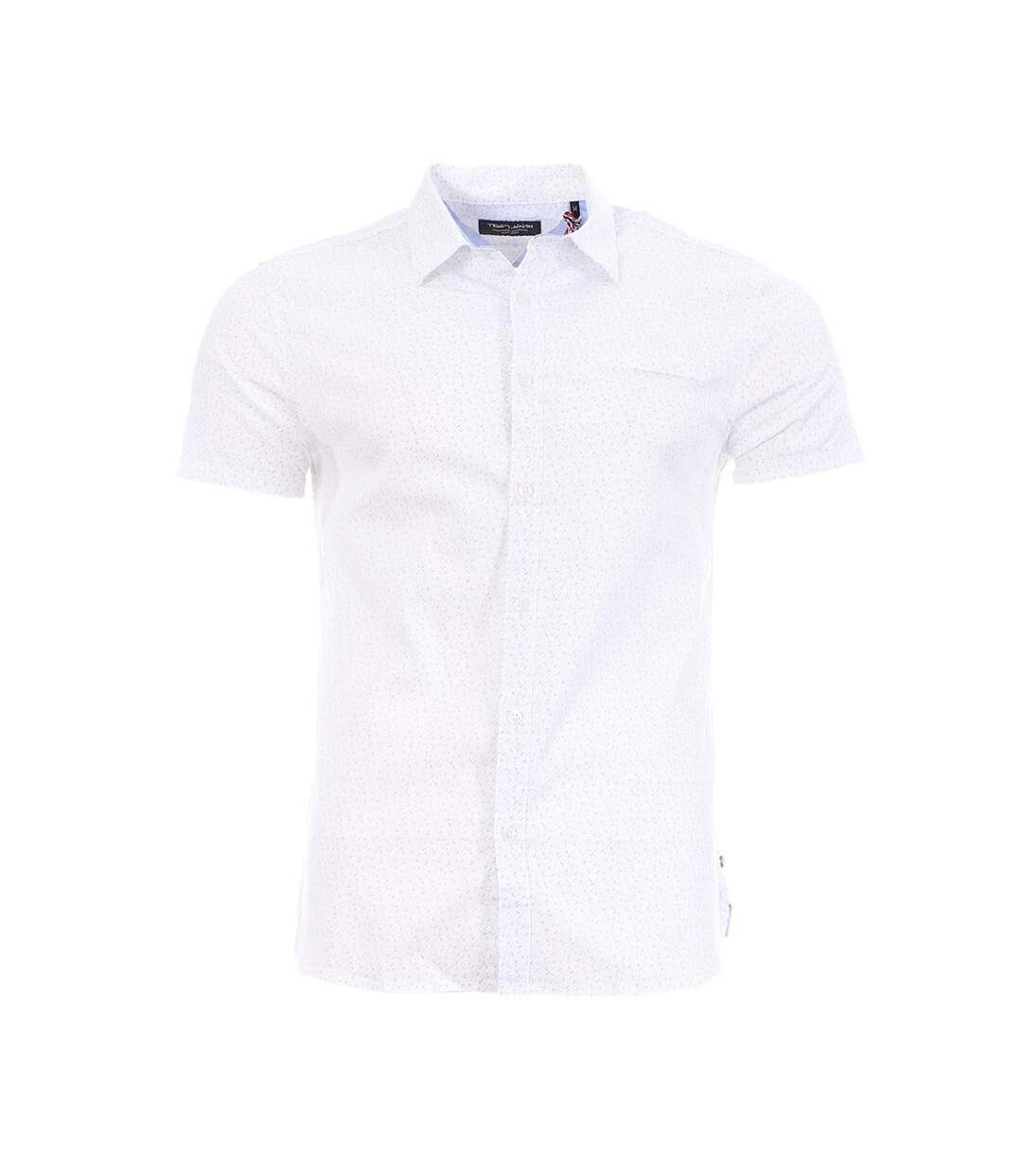 Chemise Blanche Homme Teddy Smith MC Cut - XXL-1