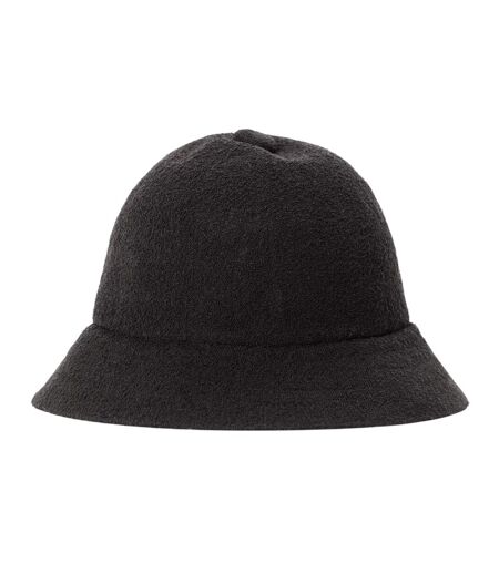 Bob Motif/style Logo Brodé Bermuda Noir Kangol