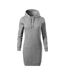 Robe À Capuche Snap Femme Gris Malfini-1