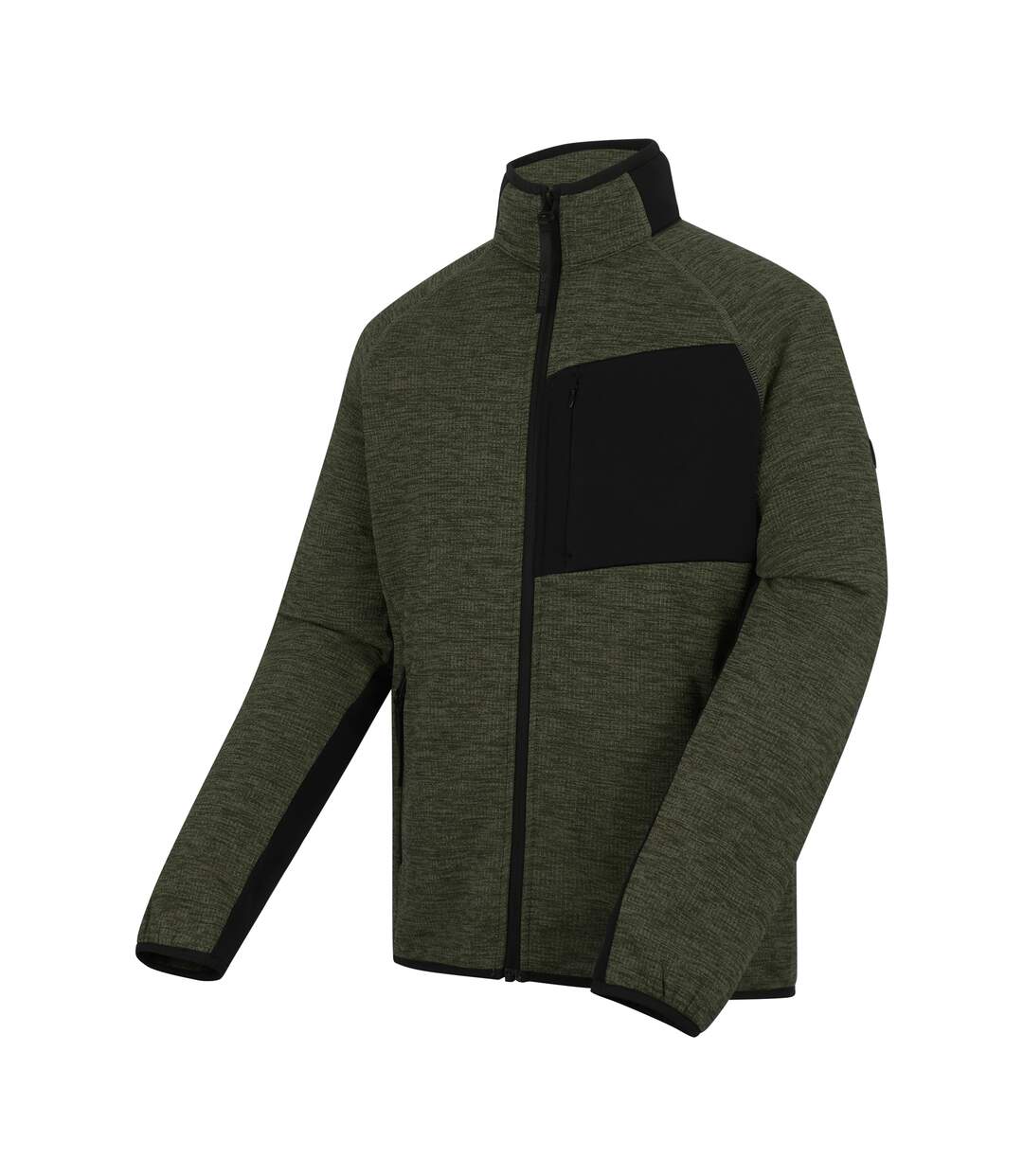 Haut Polaire Salzance Homme Vert Kaki Foncé Regatta-4