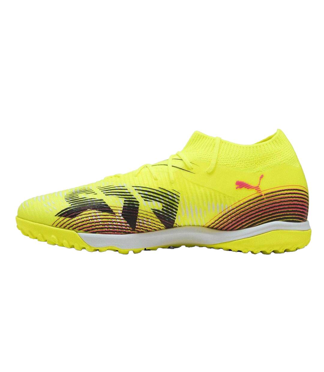 Mens Future 8 Match Turf Training Astro Turf Trainers Yellow Puma-2