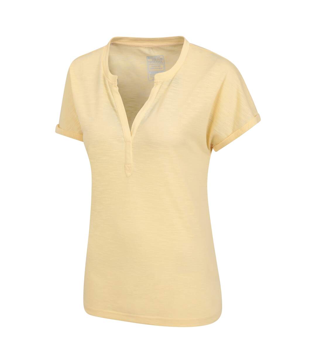 T-shirt skye femme citron Mountain Warehouse