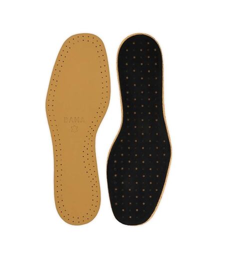 Semelles intérieures bama en cuir véritable et charbon actif