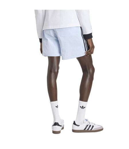 Mens Sprinter 3 Stripes Running Shorts Sky Blue Adidas