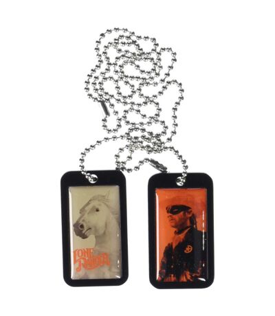 The Lone Ranger Dog Tag (Black/Silver) (One Size) - UTBN5911