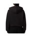 Sweat à capuche noir femme lacoste polaire surdimensionné-2