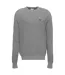 Mens Waffle Crew Neck Jumper Medium Grey Calvin Klein-1