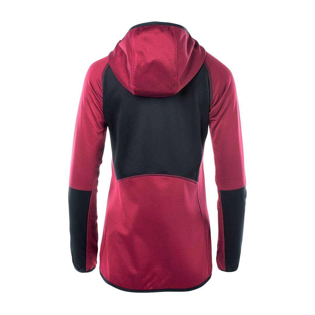 Veste à capuche camila femme rouge betterave / anthracite Hi-Tec-2