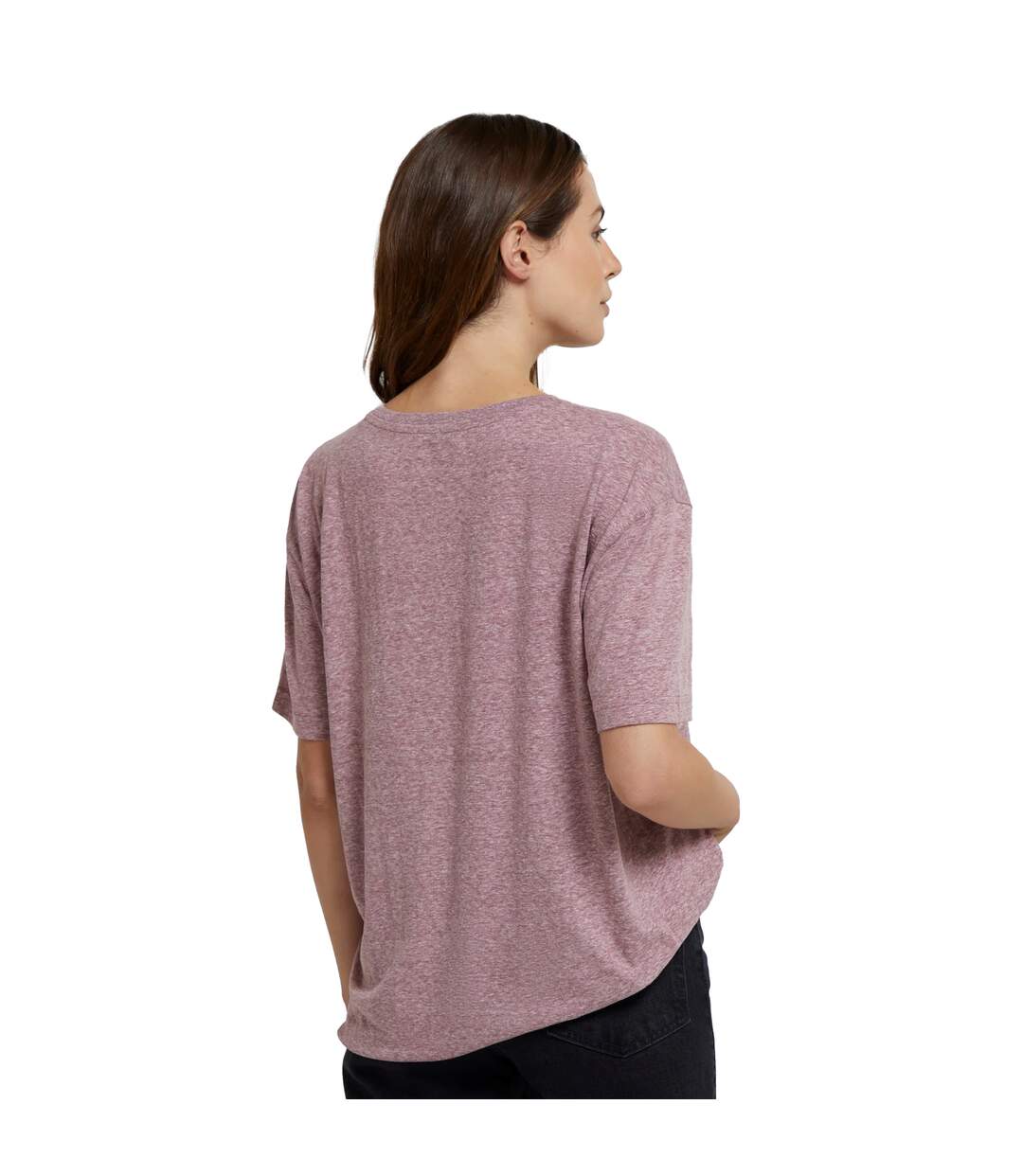 T-shirt elena femme bordeaux Animal