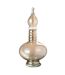 Vase Bouchon Fiole en Verre Jo 38cm Beige-1