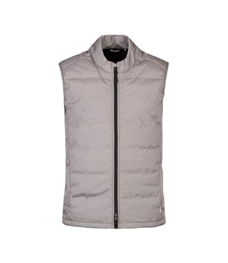 Gilet isolé à fermeture éclair et doublure polaire pour homme