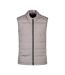 Gilet isolé à fermeture éclair et doublure polaire pour homme-1