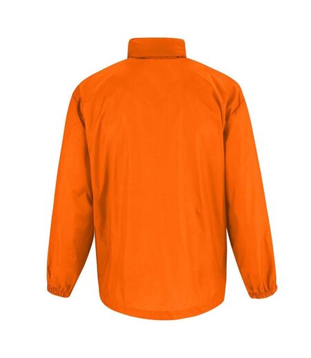 B&c Sirocco Mens Lightweight Jacket / Vestes Extérieures Pour Hommes Orange B And C