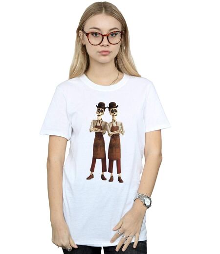 Disney - T-shirt COCO OSCAR AND FELIPE TWIN BROTHERS - Femme (Blanc) - UTBI16582