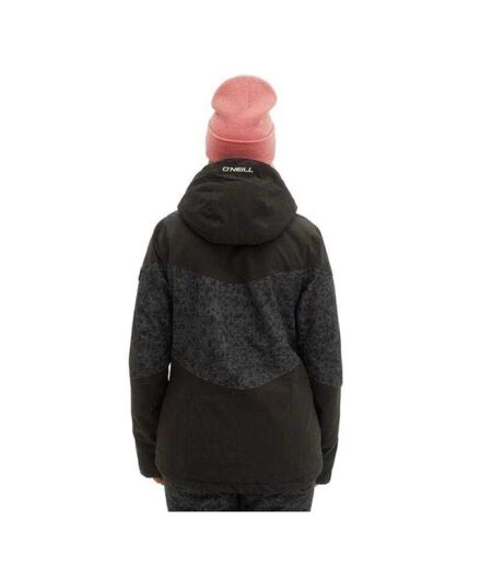 Blouson De Ski Motif/style Abstrait Femme Gris Argenté O´Neill