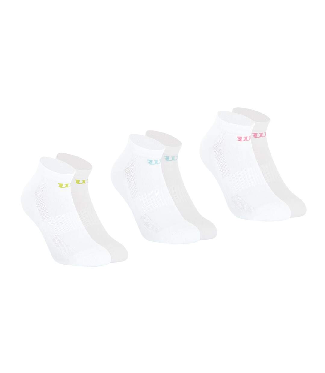 Lot de 3 paires de chaussettes basses femme Essentiel Wilson