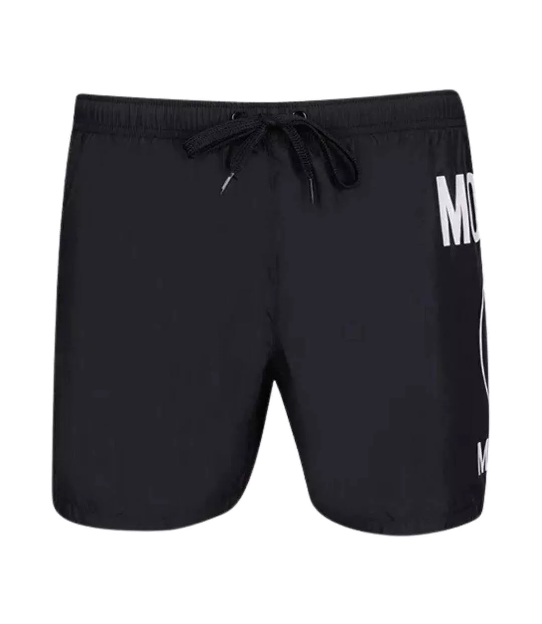 Short De Bain Motif/style Logo Milano Homme Noir Moschino-1