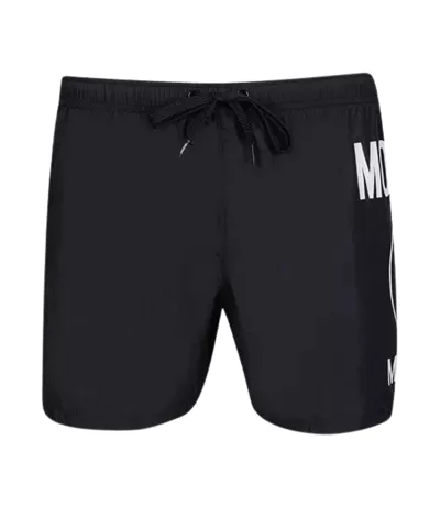 Short De Bain Motif/style Logo Milano Homme Noir Moschino