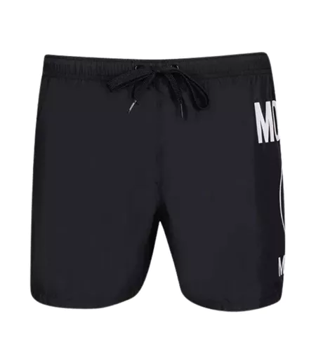 Short De Bain Motif/style Logo Milano Homme Noir Moschino