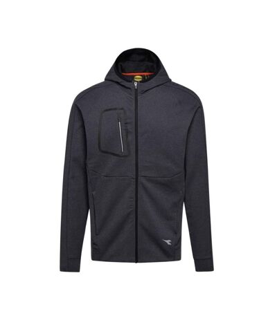 Sweat  stretch en molleton non gratté avec capuche Diadora CROSS FZ