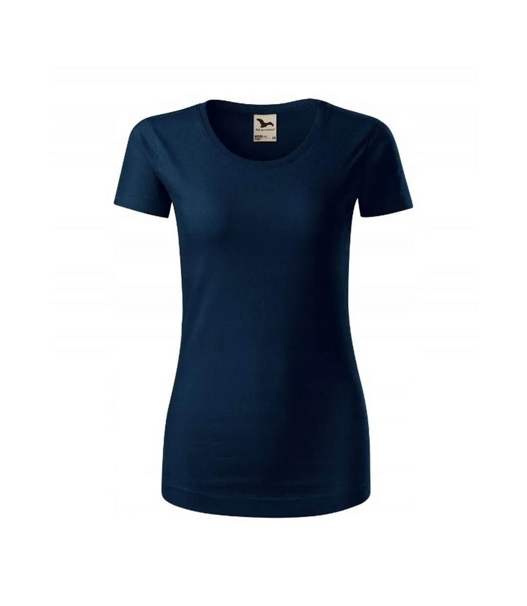 Womens/ladies Origin T-shirt Navy Blue Malfini-1