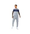 Hype Mens Scribble Sports Sweatpants (Gray/Navy)