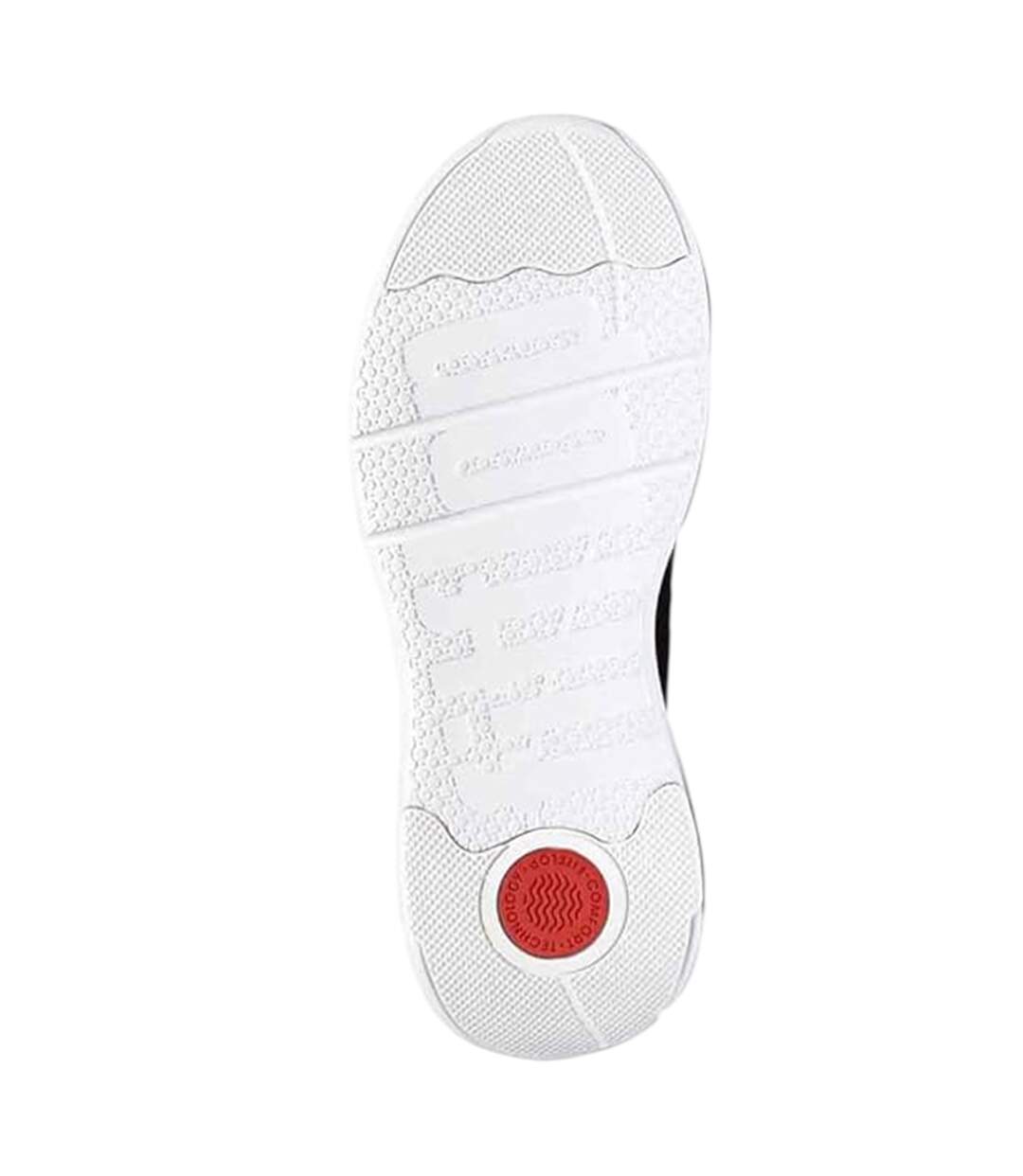 Womens/ladies Super-q Lace Up Trainers Urban White FitFlop-4