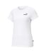 Womens/ladies ess logo t-shirt white Puma-1