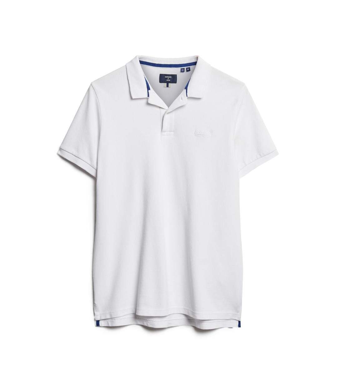 Polo Blanc Homme Superdry Classic Piques01C - 3XL-2