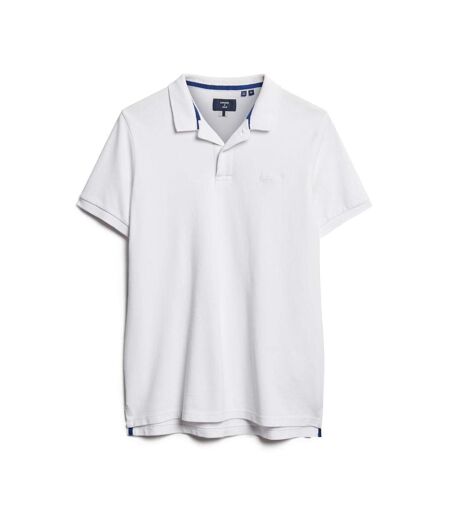 Polo Blanc Homme Superdry Classic Piques01C - 3XL