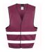 Gilet Haute Visibilité Enhanced Adulte Bordeaux Result Core-1