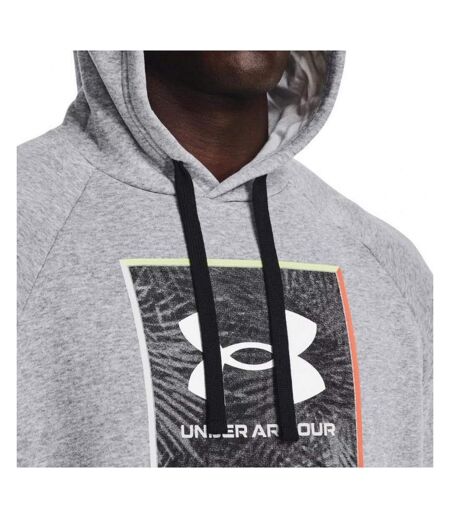 Sweat À Capuche Homme Gris Under Armour