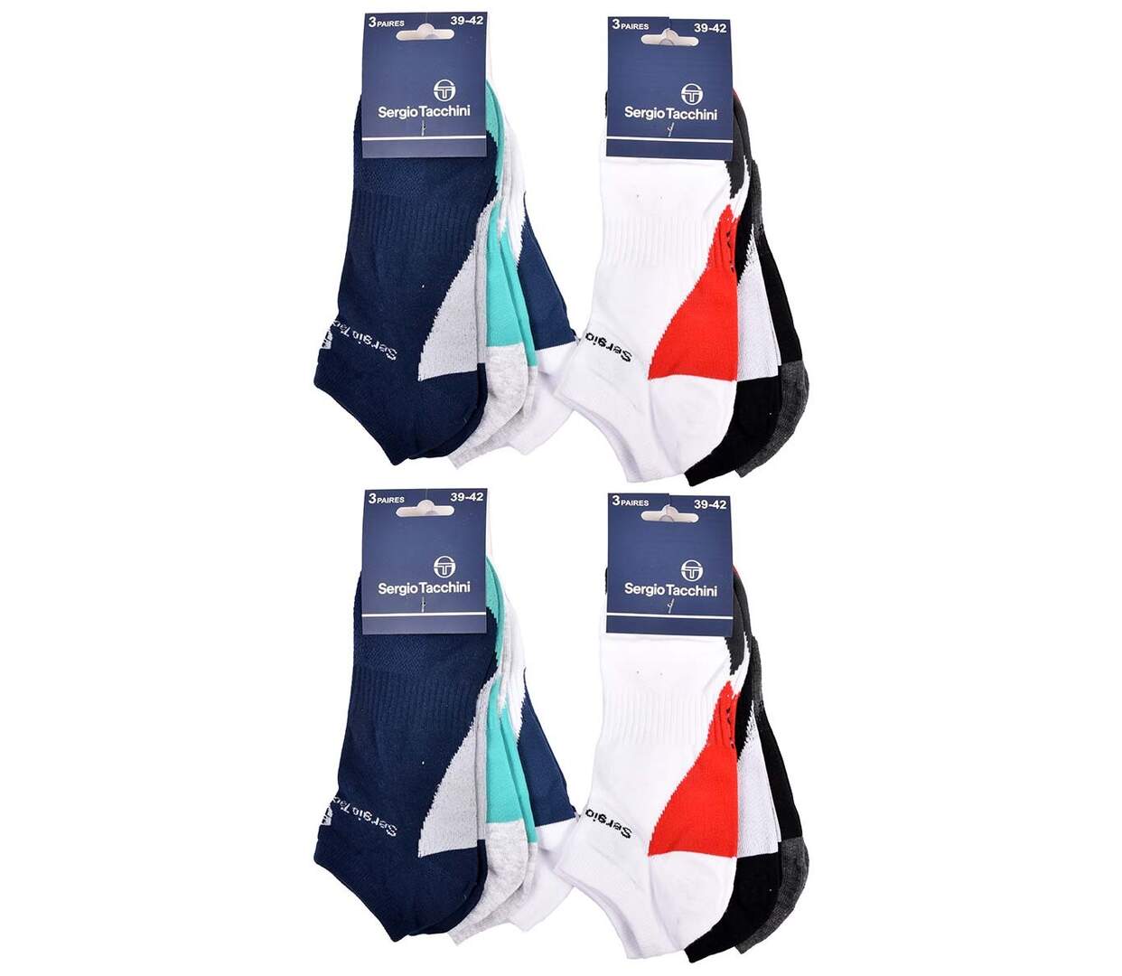 Chaussettes SERGIO TACCHINI SNEAKER 12 Pcs 3147-4