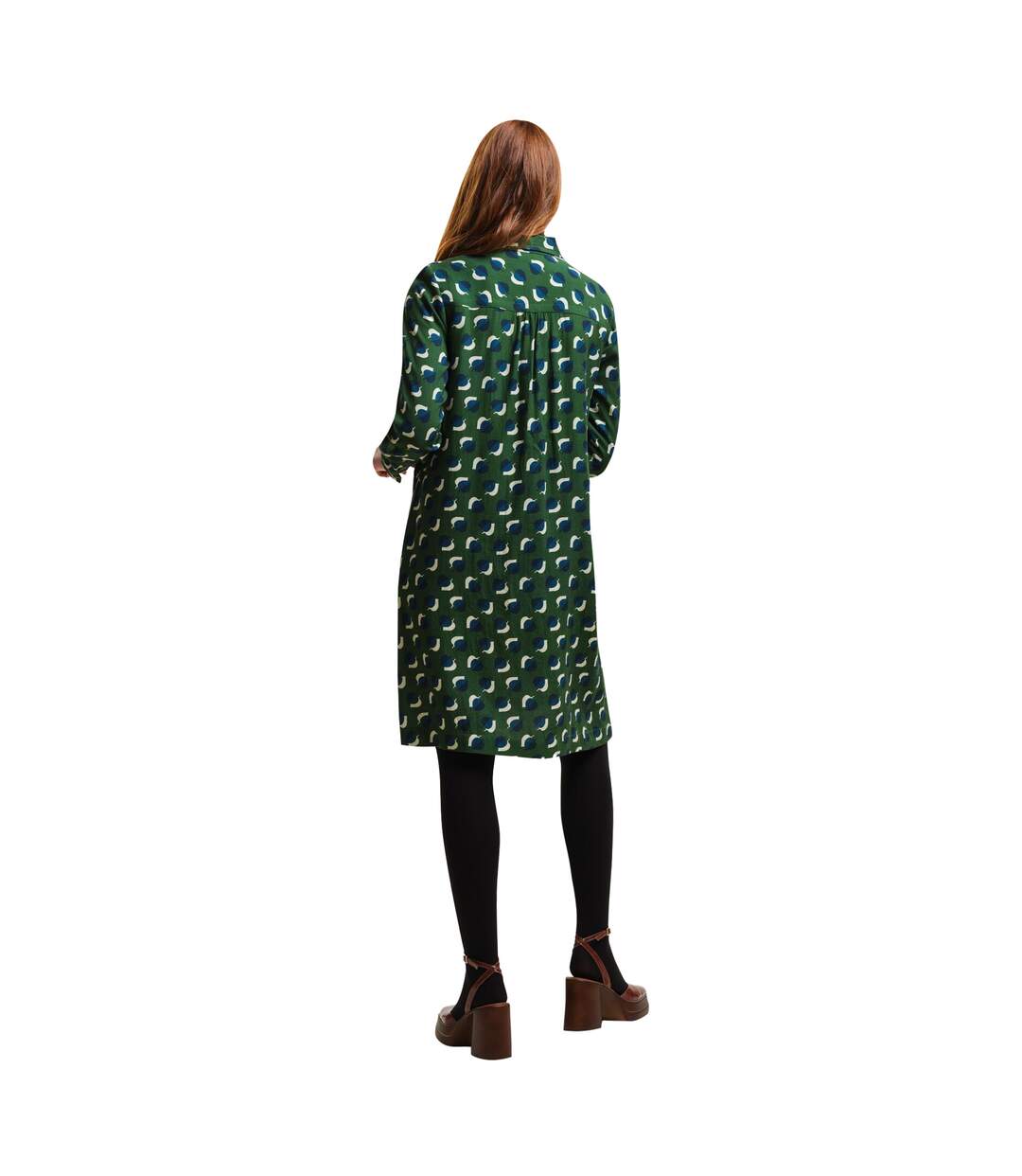 Robe orla kiely femme vert / feuilles d'orme Regatta-2