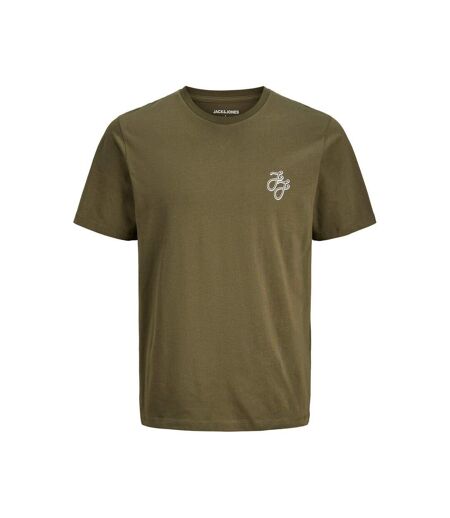Lot De 5  T-shirts Corp Homme Bleu Marine Blanc Noir Gris Vert Kaki Jack And Jones