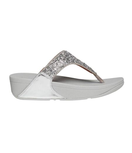 Sandales Style Scintillant Femme Argenté Fit Flop