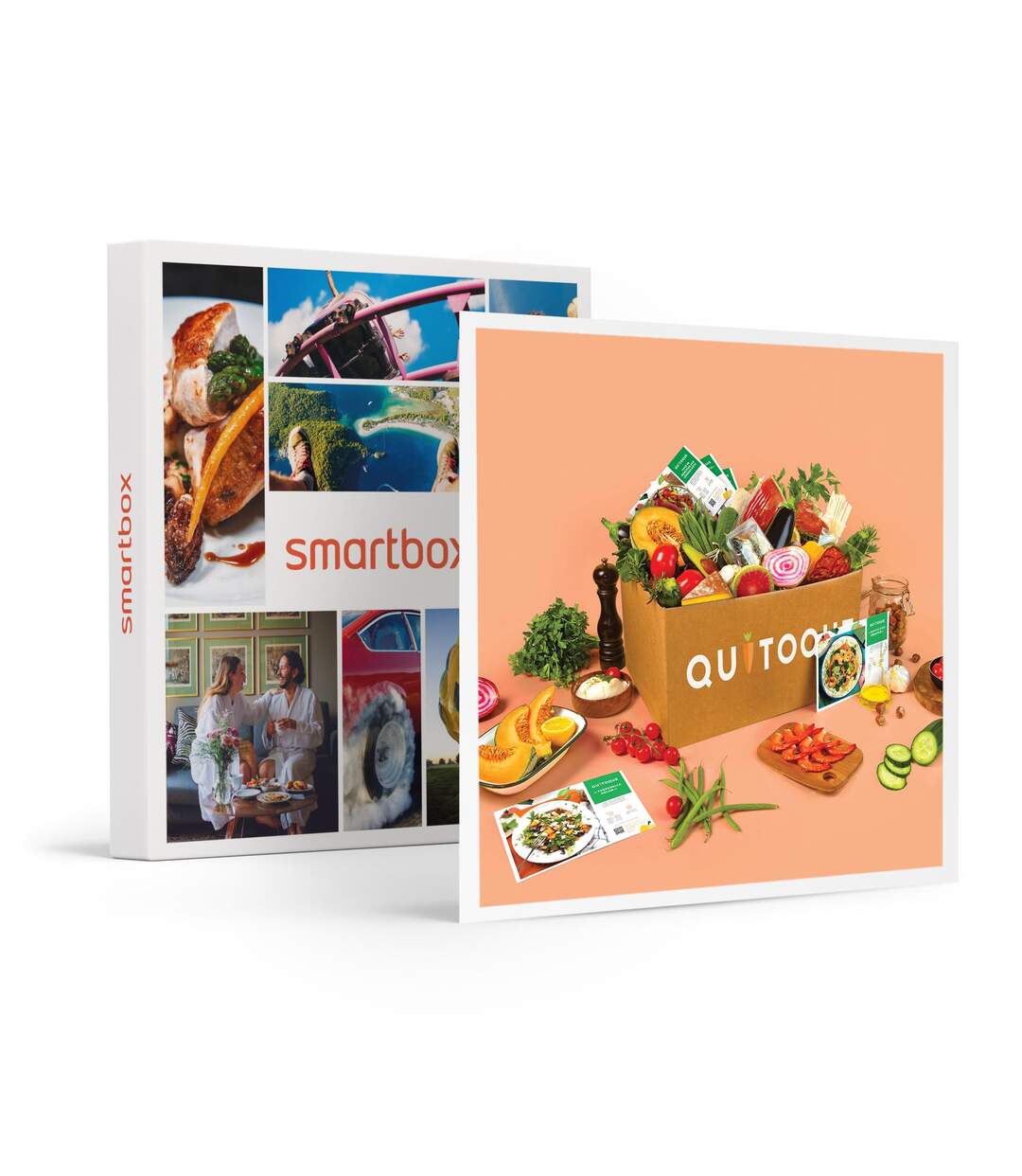 2 repas Quitoque au choix à cuisiner pour 2, livrés à domicile - SMARTBOX - Coffret Cadeau Gastronomie-1